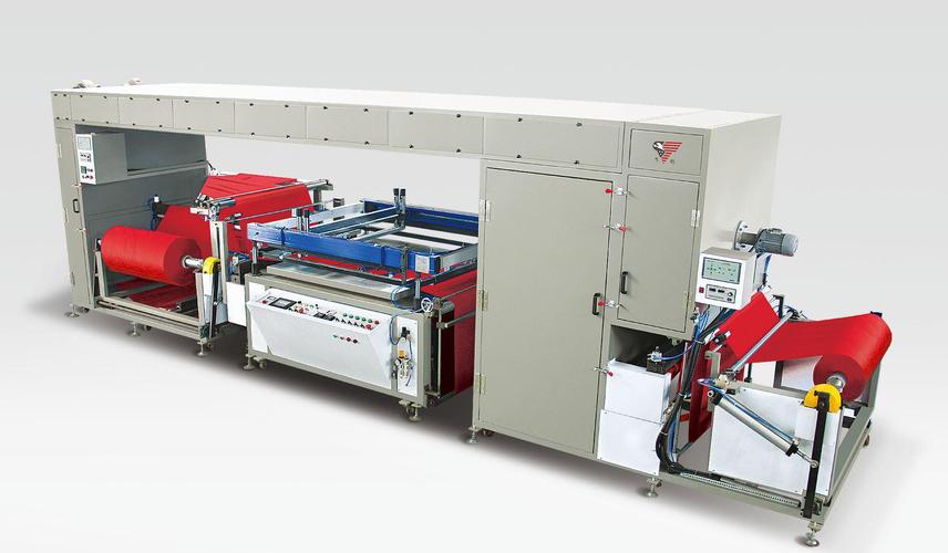 溫州飛豹機(jī)械網(wǎng)印刷機(jī)產(chǎn)品,圖片僅供參考,全自動(dòng)卷對(duì)卷無紡布絲網(wǎng)印刷